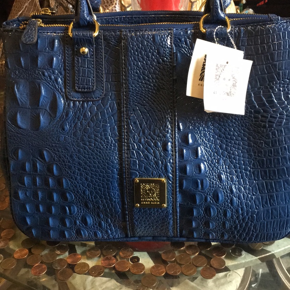Blue Anne Klein  shoulder day